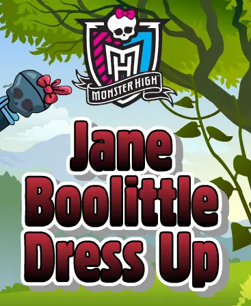 Monster High: Jane Boolittle Dress Up logo