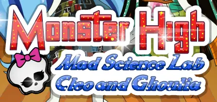 Monster High Mad Science Lab: Cleo and Gholia logo