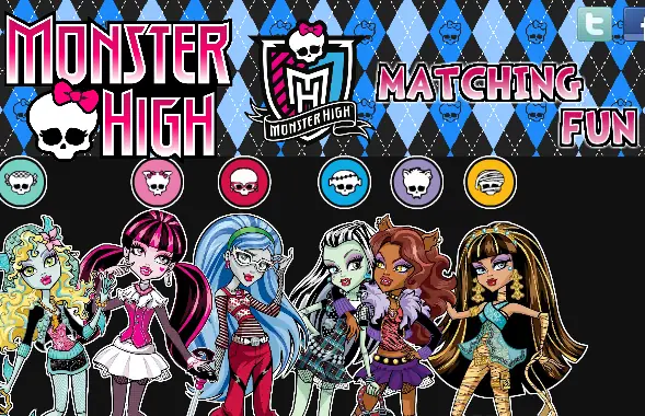 Monster High Matching Fun logo