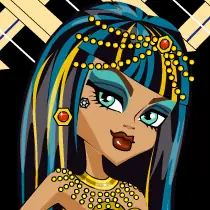 Monster High Queen Cleo logo