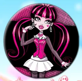 Monster High Round Puzzle logo