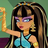 Monster High Series: Cleo De Nile Dress Up logo