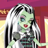 Monster High Series: Frankie Stein Dress Up logo
