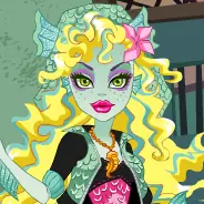 Monster High Series: Lagoona Blue Dress Up logo