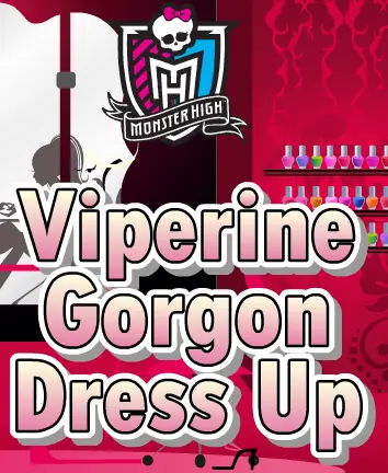 Monster High: Viperine Gorgon Dress Up logo