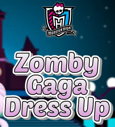 Monster High: Zomby Gaga Dress Up logo