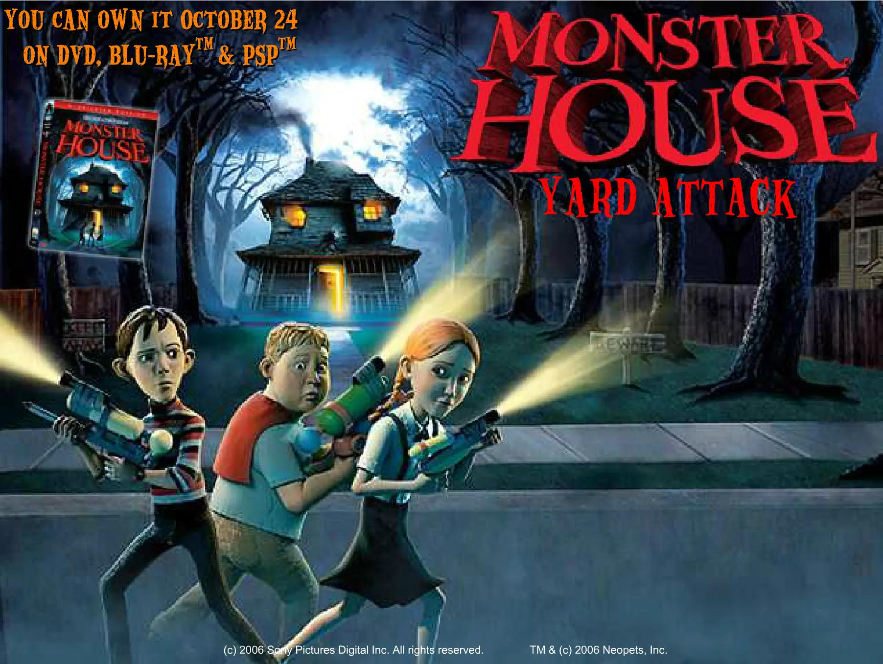 Monster House Yard Attack logo