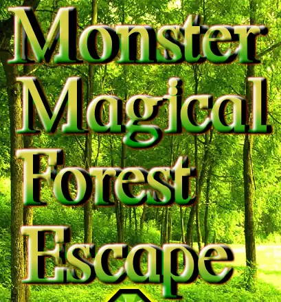 Monster Magical Forest Escape logo