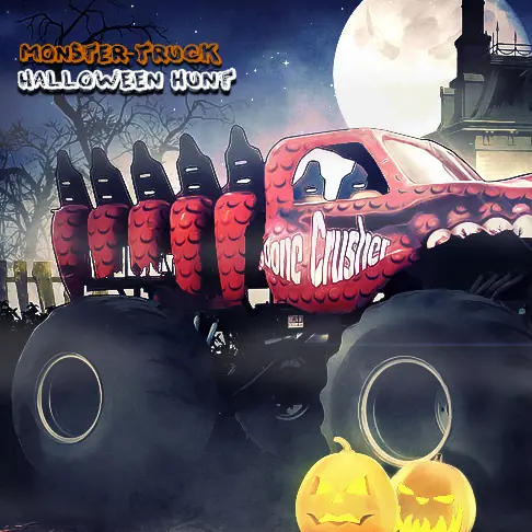 Monster Truck Halloween Hunt logo