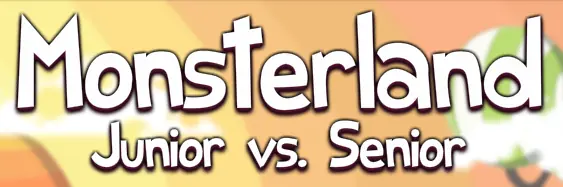 Monsterland: Junior vs Senior logo