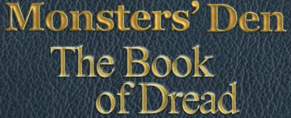 Monsters' Den: Book of Dread logo