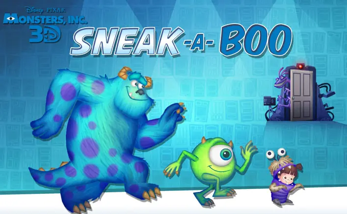 Monsters Inc.: Sneak-A-Boo logo