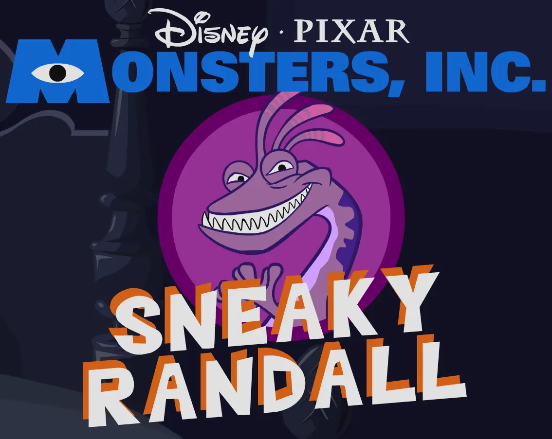 Monsters, Inc: Sneaky Randall logo
