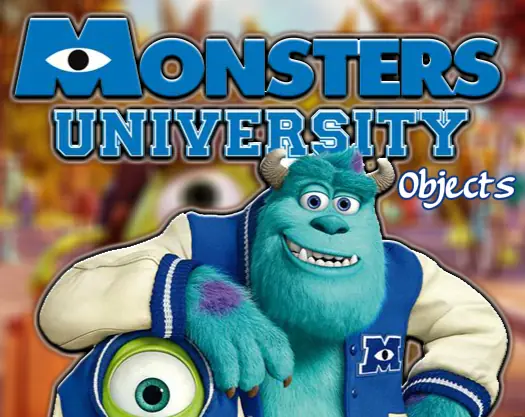 Monsters University Objects logo