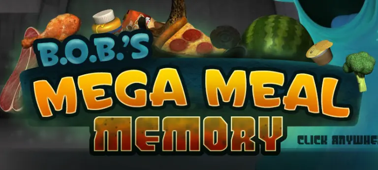 Monsters vs. Aliens: BOB'S Mega Meal Memory logo