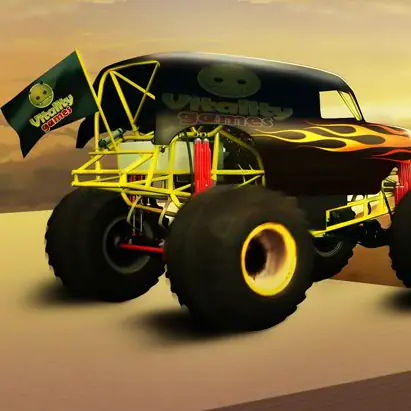 Monstertruck Superhero logo