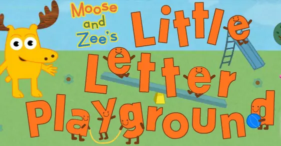 Moose and Zee's Little Letter Playground logo