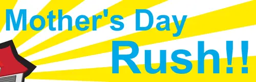 Mother's Day Rush!! logo