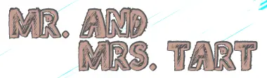 Mr. and Mrs. Tart logo
