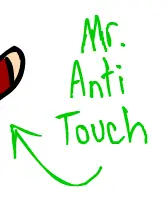 Mr. AntiTouch logo