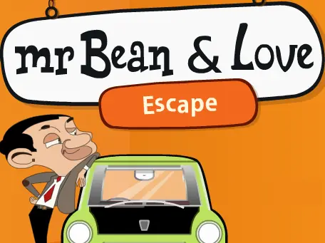 Mr Bean and Love Escape logo