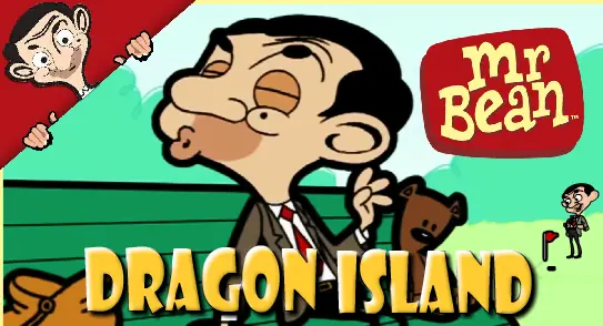 Mr Bean Dragon Island logo