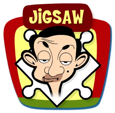 Mr Bean Jigsaw logo