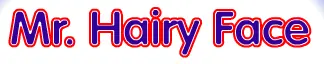Mr. Hairy Face logo