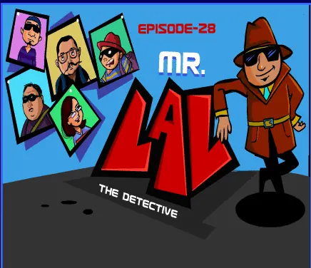 Mr Lal The Detective 28 logo