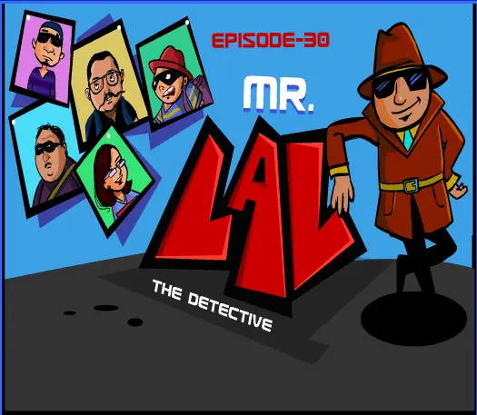 Mr Lal The Detective 30 logo