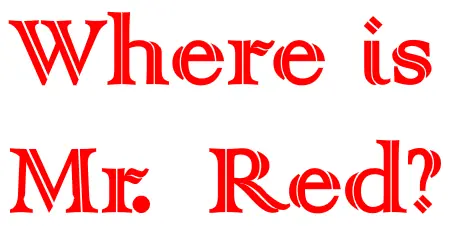 Mr. Red (Beta) logo