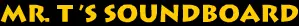 Mr T Soundboard logo