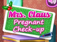 Mrs. Claus Pregnant Check-Up logo