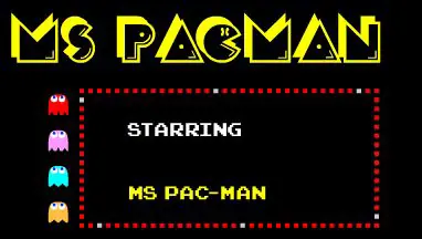 Ms Pacman logo