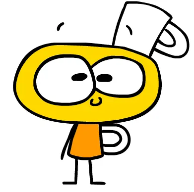 Mugman Colouring Page logo