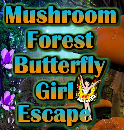 Mushroom Forest Butterfly Girl Escape logo