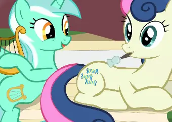 Music of Lyra and Bon Bon logo