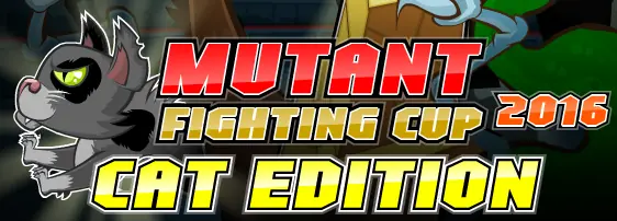 Mutant Fighting Cup 2016 Cat Edition logo