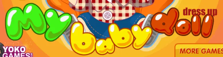 My baby doll dress up logo