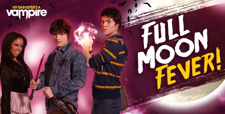 My Babysitter's a Vampire: Full Moon Fever! logo