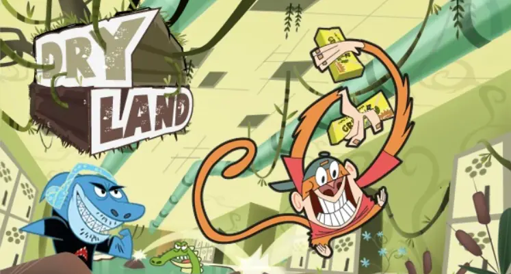 My Gym Partner's A Monkey: Dry Land logo