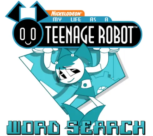My Life As A Teenage Robot Word Search logo
