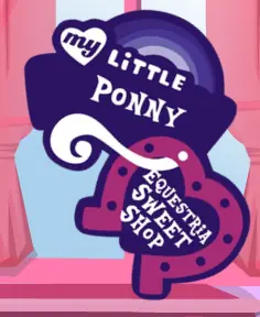 My Little Ponny Equestria Sweet Shop logo