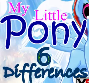 My Little Pony 6 Differences logo