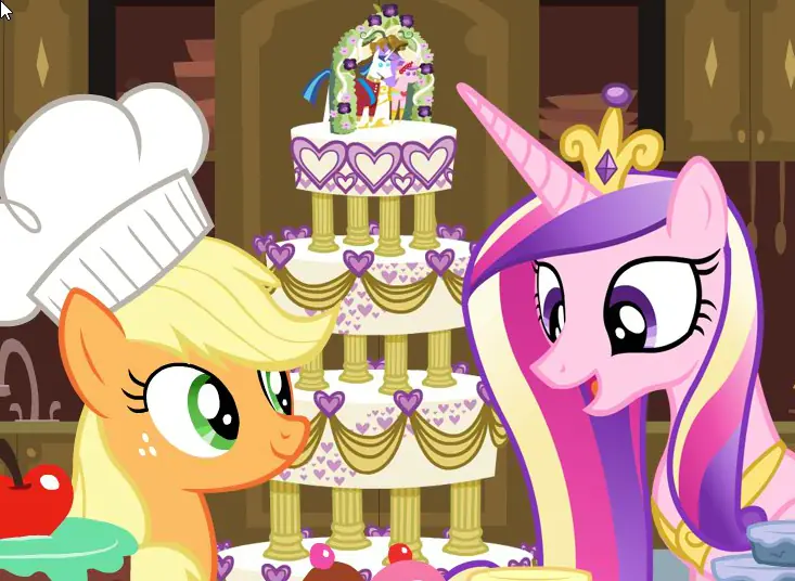 My Little Pony - Applejack's Wedding Cake Creator logo