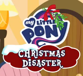 My Little Pony Christmas Disaster logo