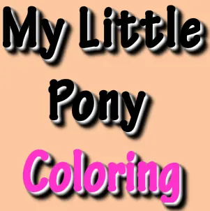 My Little Pony Coloring logo