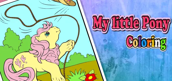 My Little Pony Coloring logo