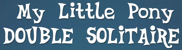 My Little Pony Double Solitaire logo