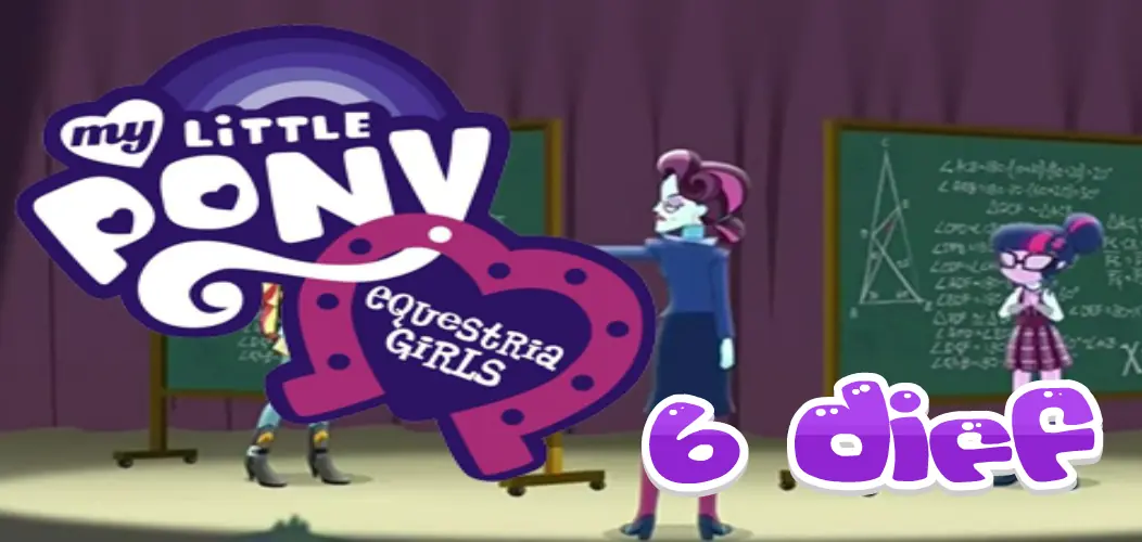 My Little Pony Equestria Girls 6 Diff logo
